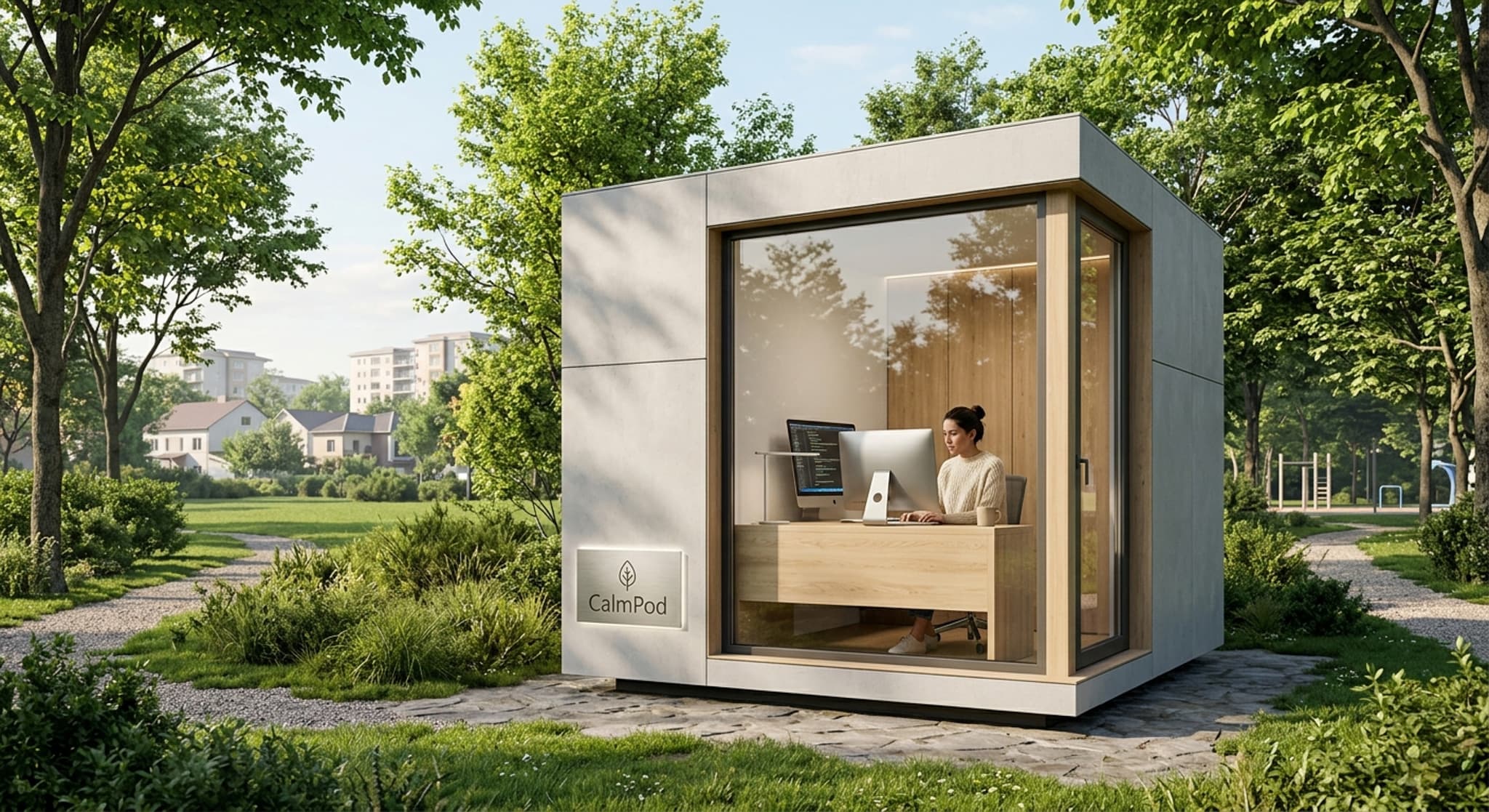 CalmPod pod exterior